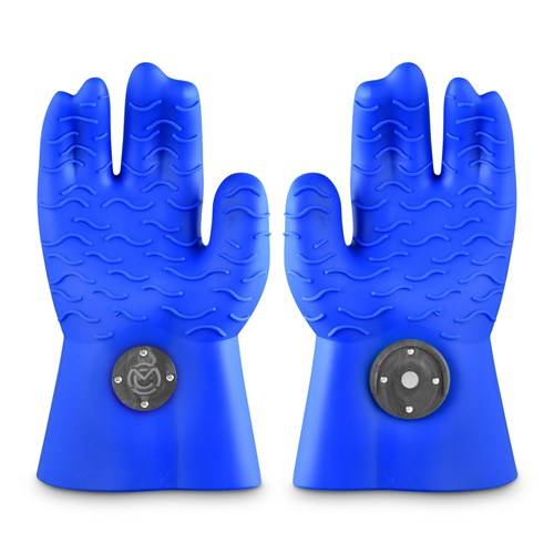 Высокотемпературные силиконовые перчатки с магнитом - фото 10567